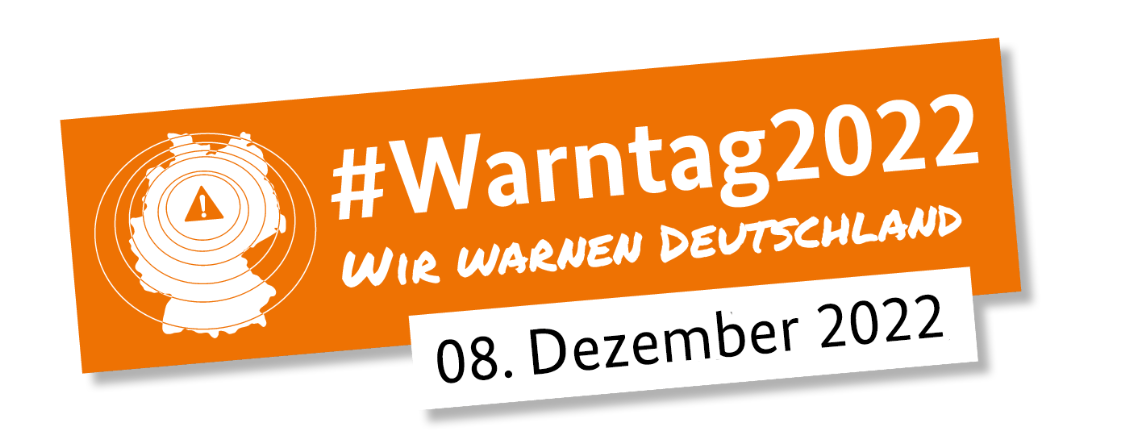 #Warntag2022: Überprüfung der Warnmittel am 08. Dezember 2022